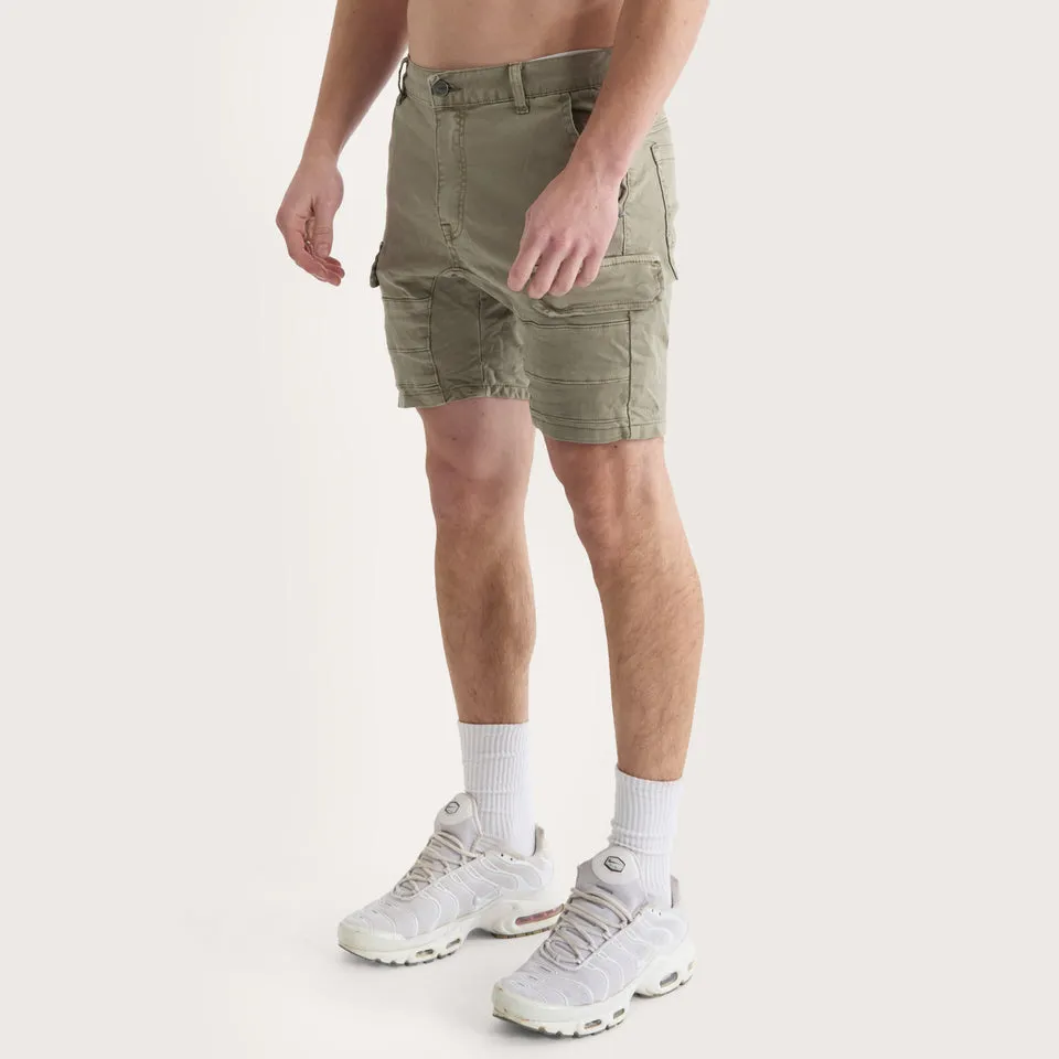 Kiss Chacey Salem Cargo Short - Vintage Khaki