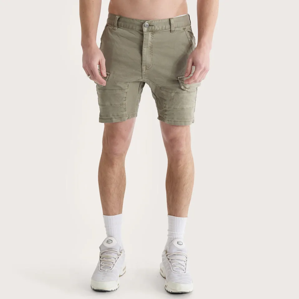 Kiss Chacey Salem Cargo Short - Vintage Khaki