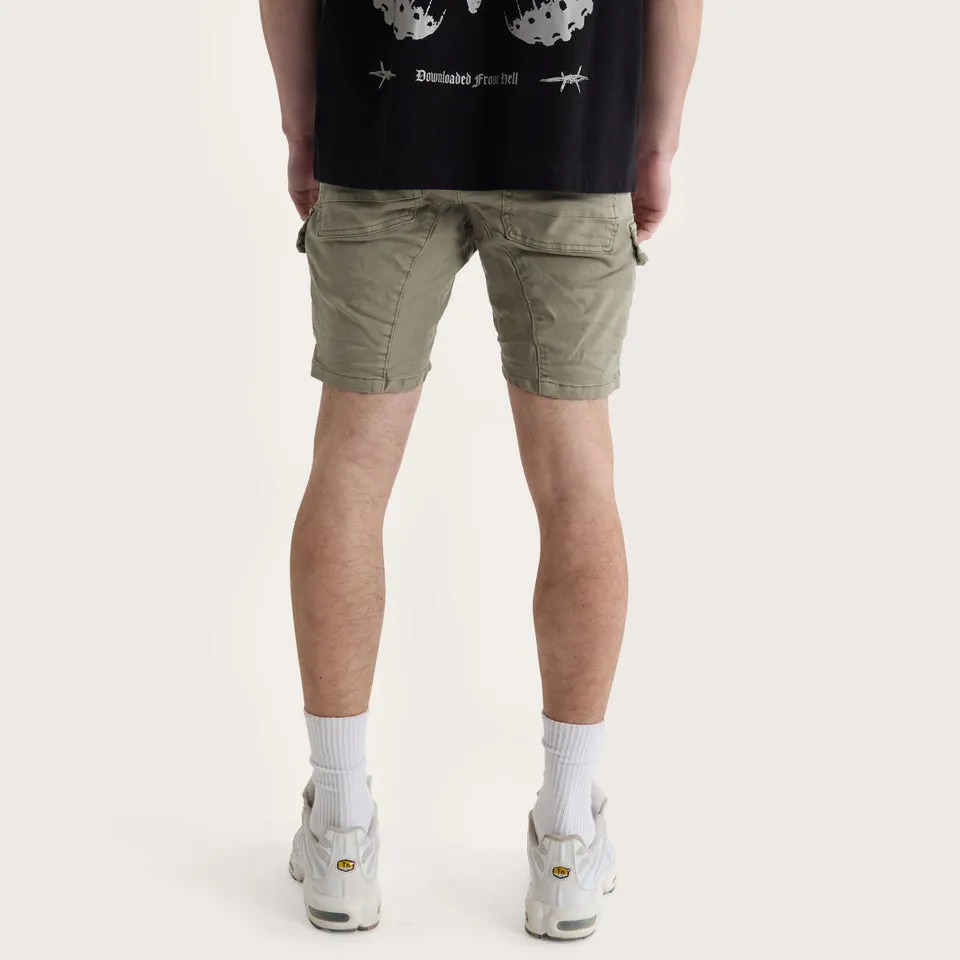 Kiss Chacey Salem Cargo Short - Vintage Khaki
