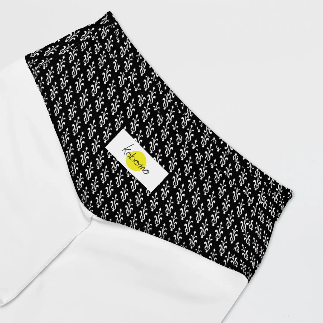 KOBOMO Fleur De Lis Bike Shorts