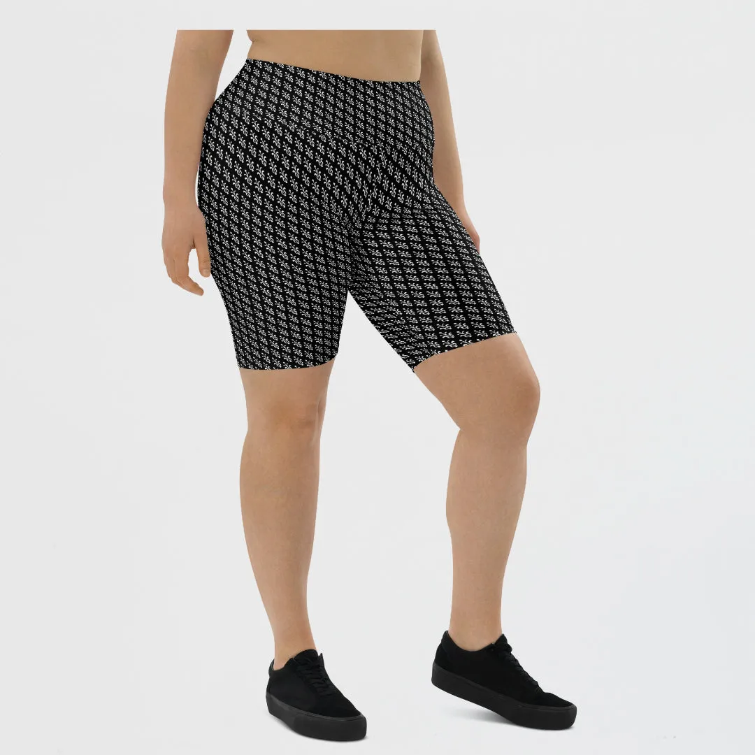 KOBOMO Fleur De Lis Bike Shorts