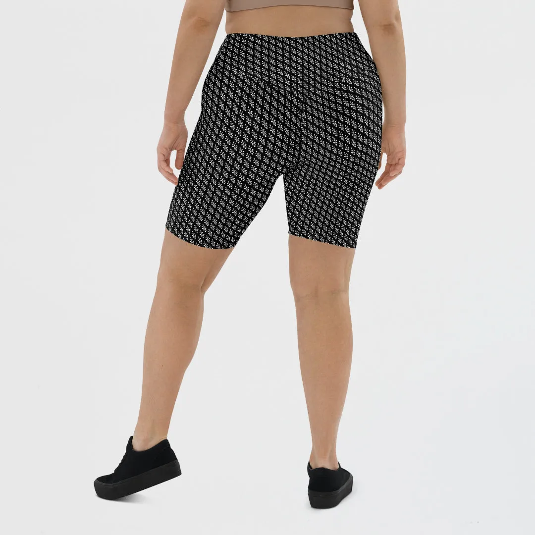 KOBOMO Fleur De Lis Bike Shorts