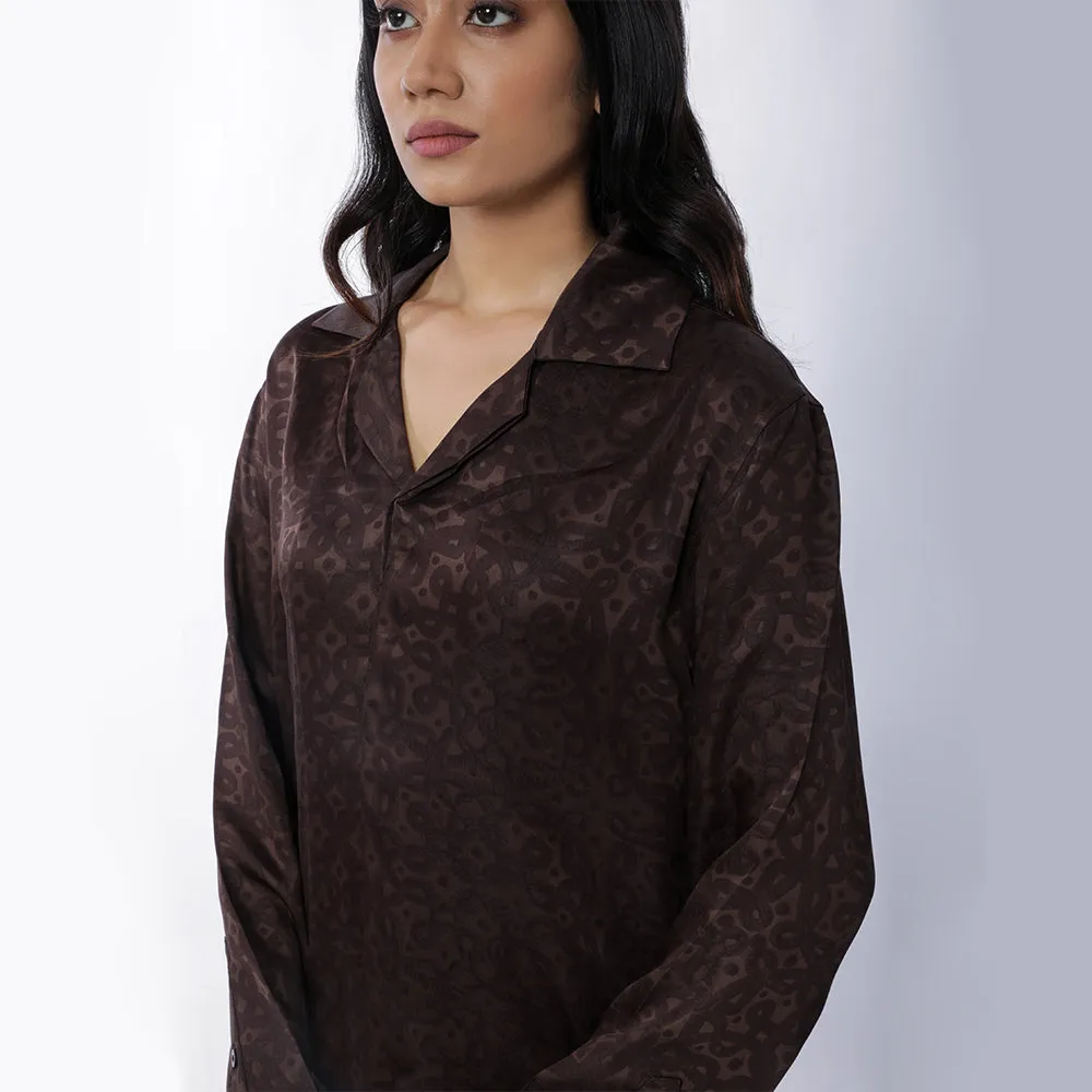 Kolam Satin Shirt   Kolam Bollywood Pants