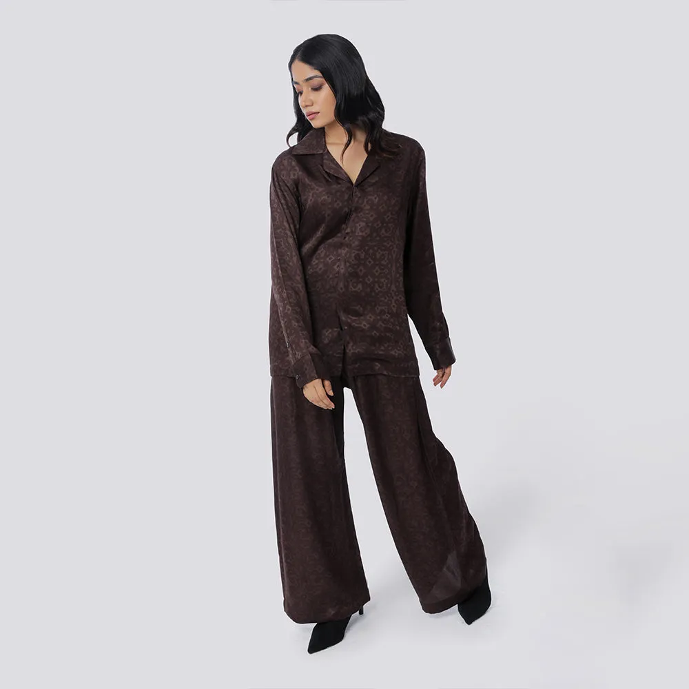 Kolam Satin Shirt   Kolam Bollywood Pants