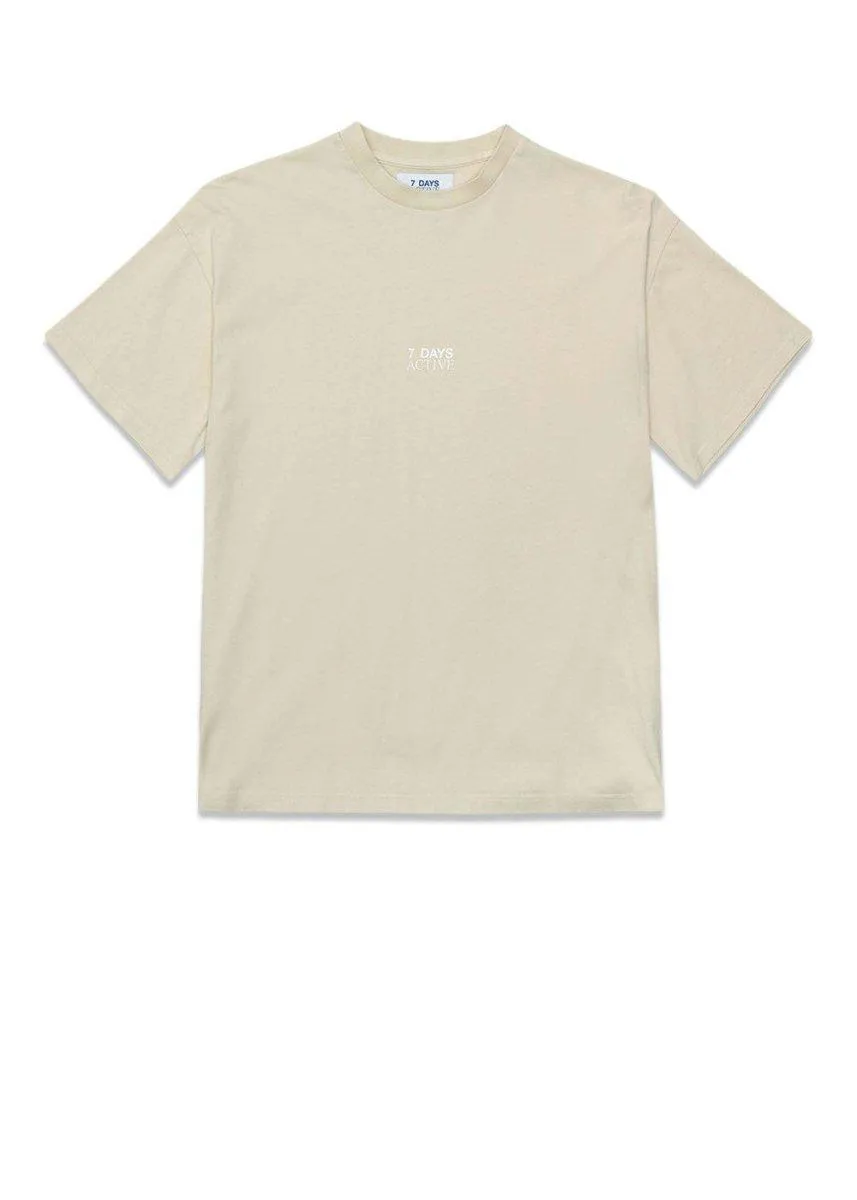 Korean town tee - Cream