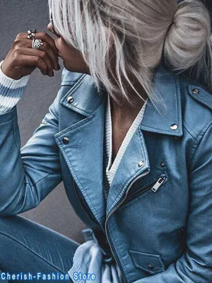 Ladies Jackets, Winter/Autumn Motorcycle leather jackets.
