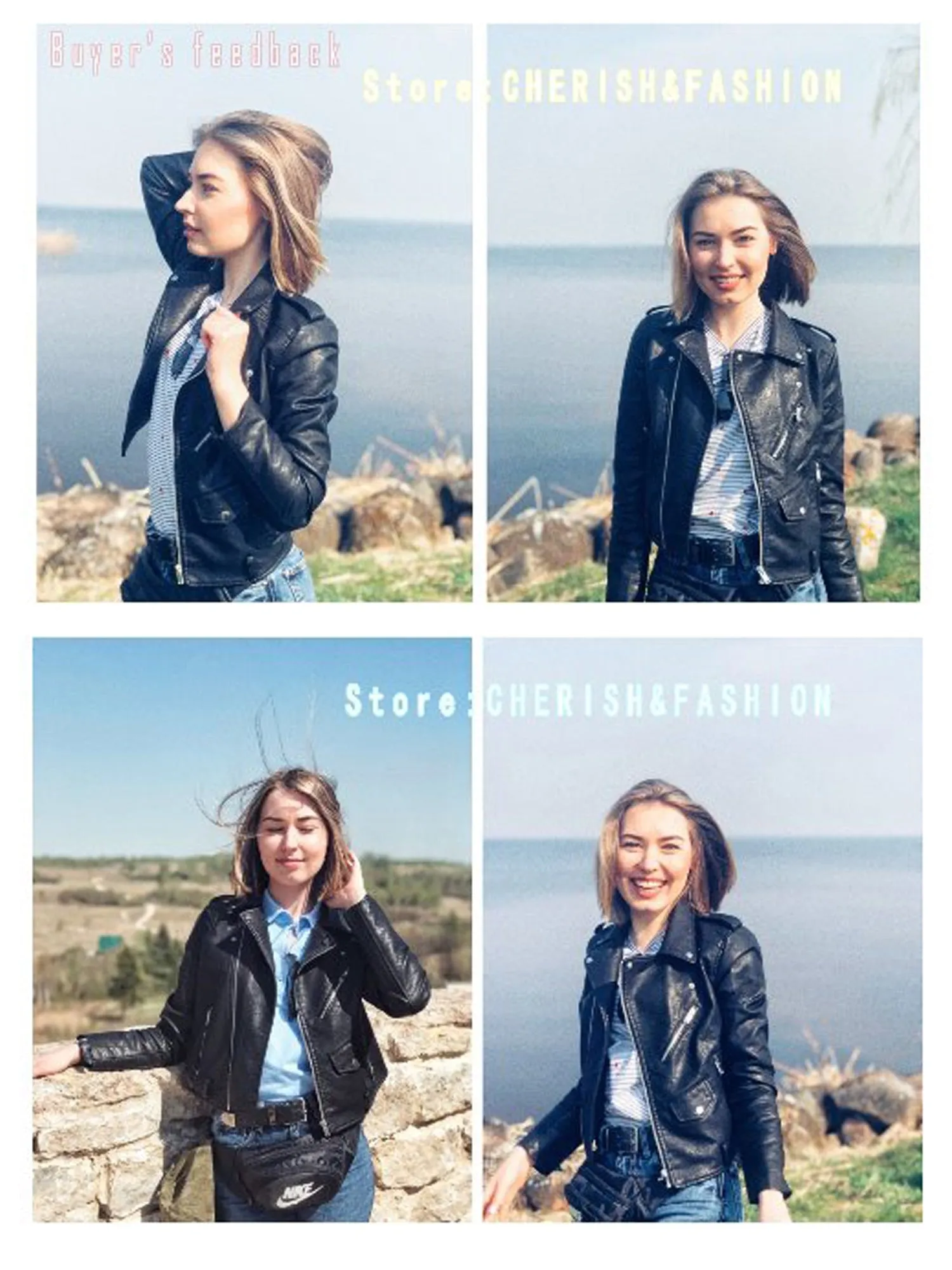 Ladies Jackets, Winter/Autumn Motorcycle leather jackets.
