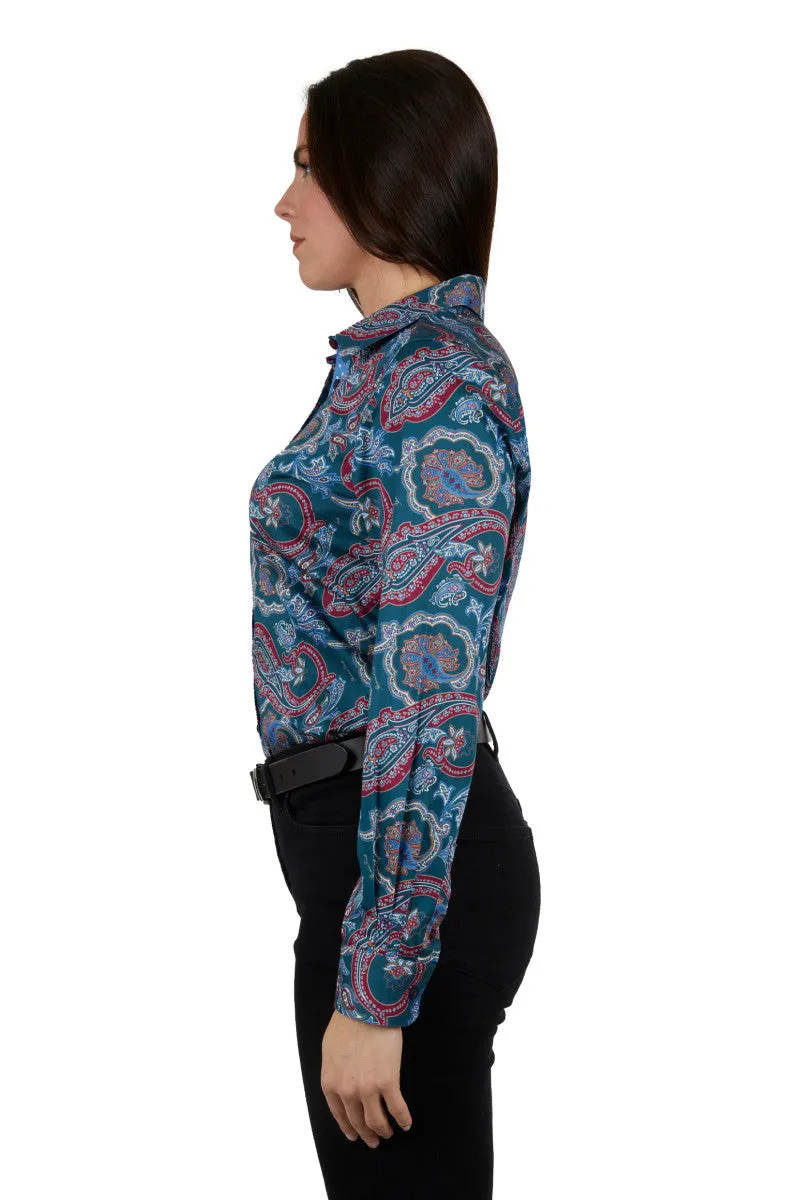 LADIES THOMAS COOK BLANCA L/S SHIRT