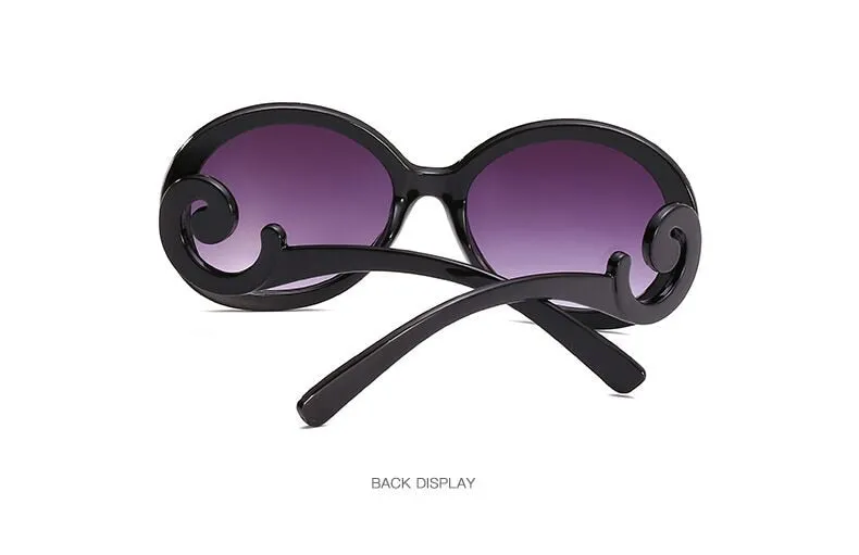 Ladies Vintage Oval Designer Sunglasses  UV400