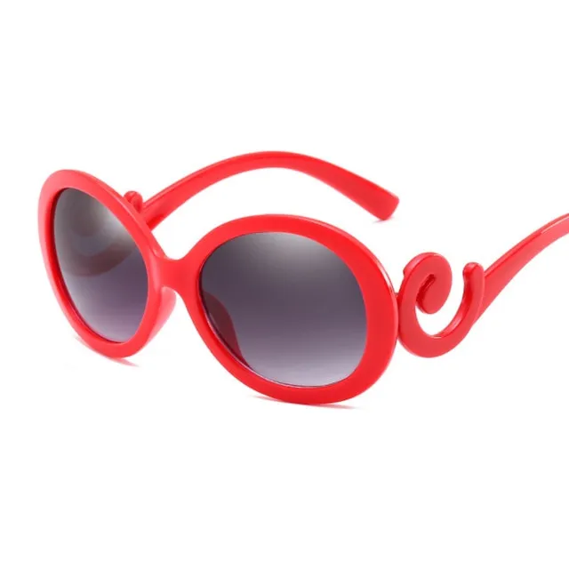 Ladies Vintage Oval Designer Sunglasses  UV400