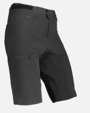 LEATT SHORTS MTB TRAIL 1.0 [BLACK] 2021 - END OF RANGE; WHILE STOCK LASTS