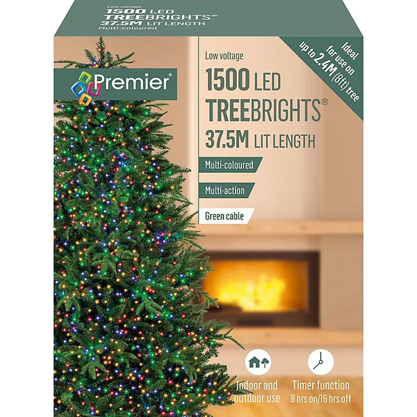 LED String Fairy Lights Plug In Outdoor Indoor  Xmas Tree Party 8 Functions 31V
