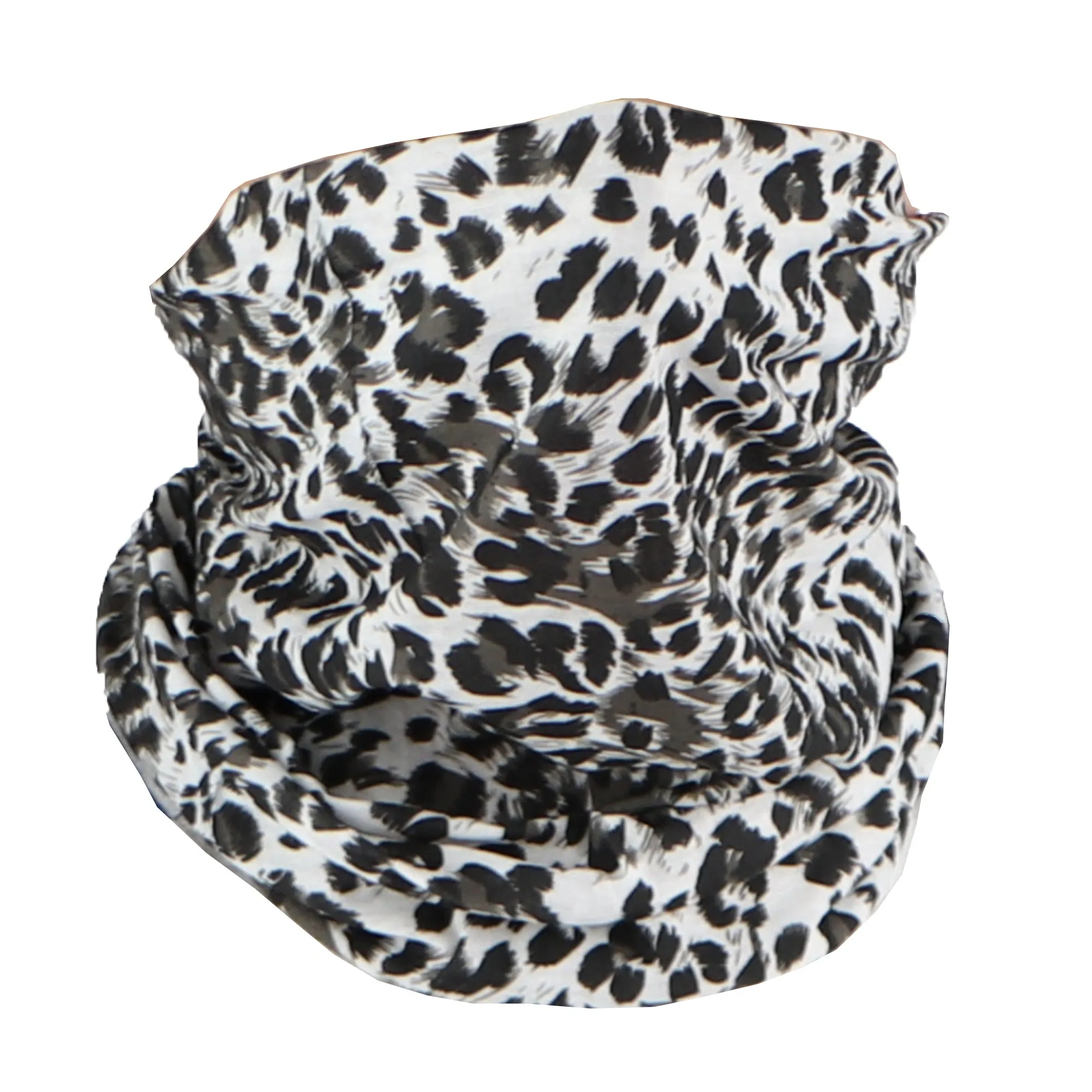 Leopard Print Seamless Face Mask Neck Gaiter