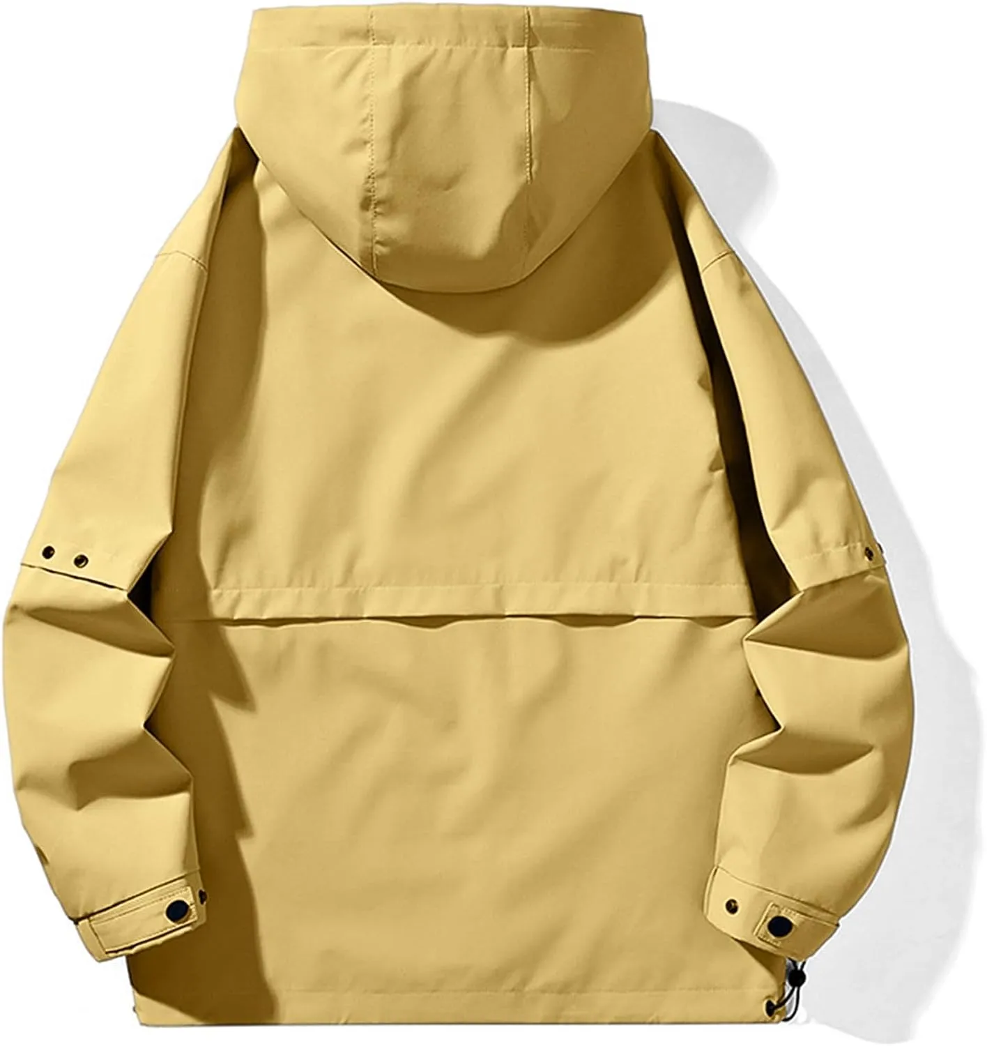 Lmdudan 2024 Winter Windbreaker Jacket Women's Hoodie Rain Jacket Outdoor Hiking Lightweight Softshell Raincoat with Pockets