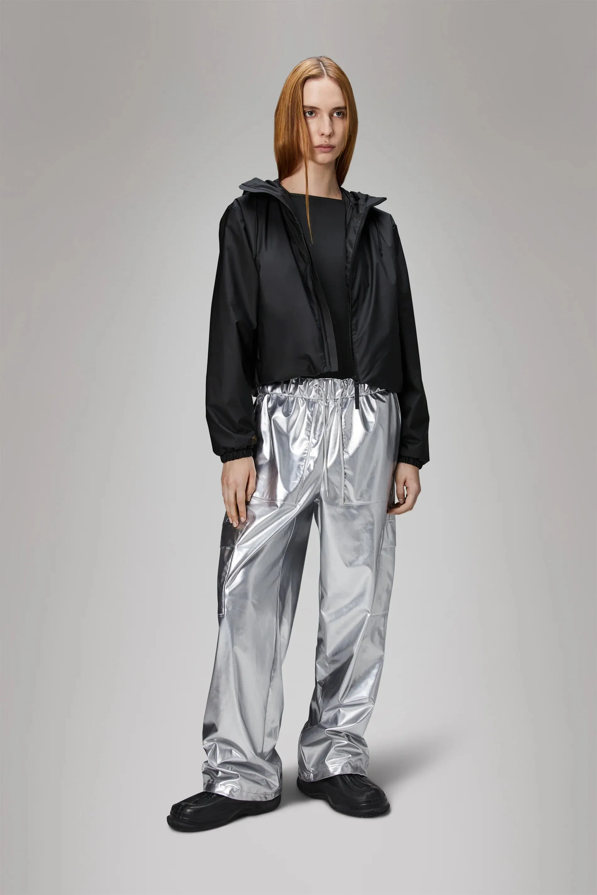 Lohja Short Insulated Jacket | Black