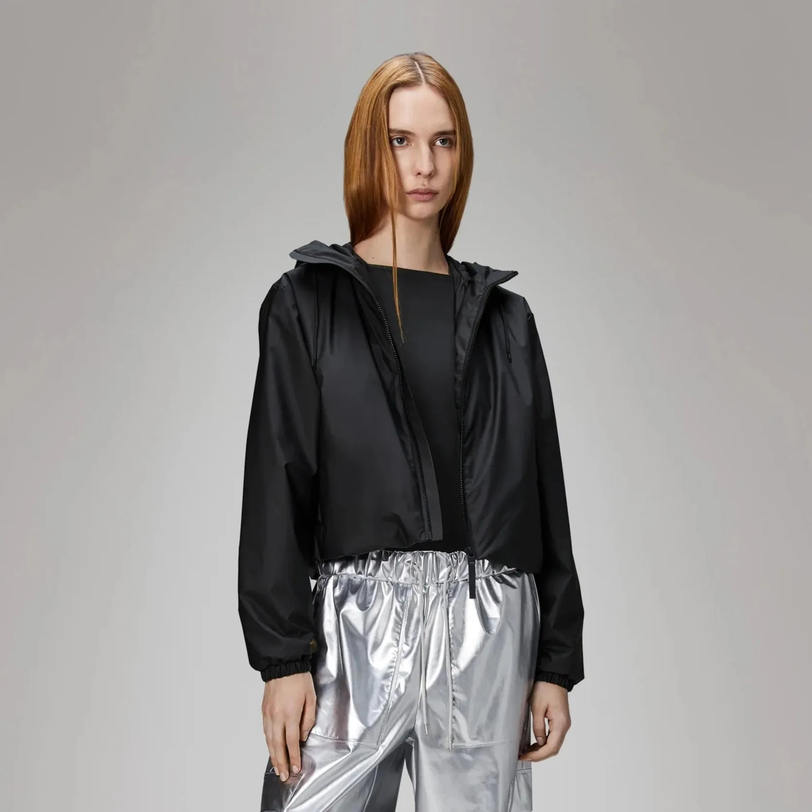 Lohja Short Insulated Jacket | Black