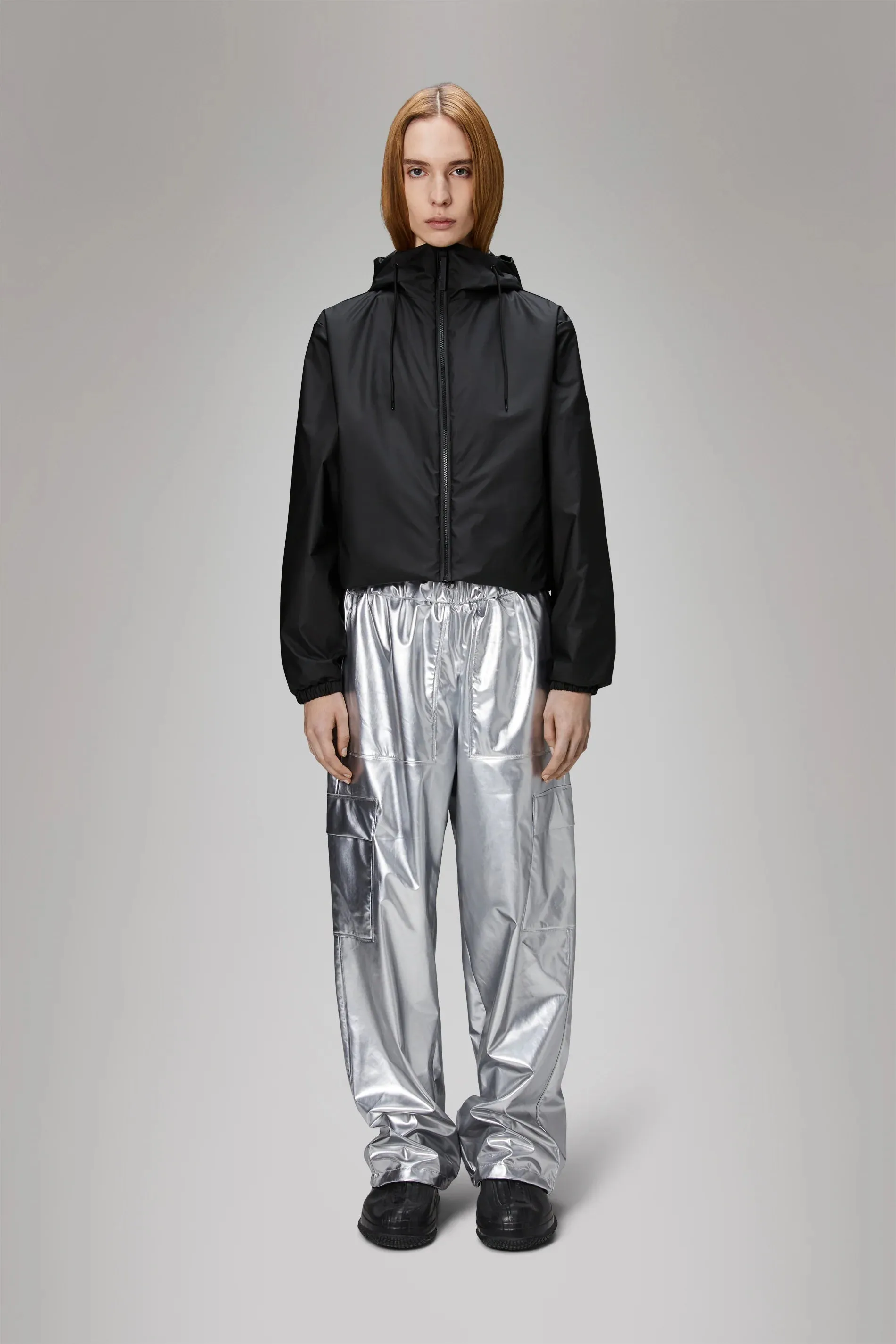 Lohja Short Insulated Jacket | Black