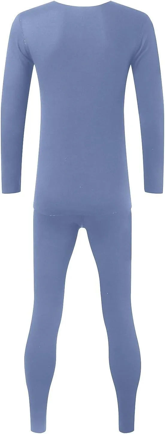 Long Johns for Men Men's Thermal Underwear Set Lined Long Thermal Underwear Base Long Johns Fleece Lined Bottom Top