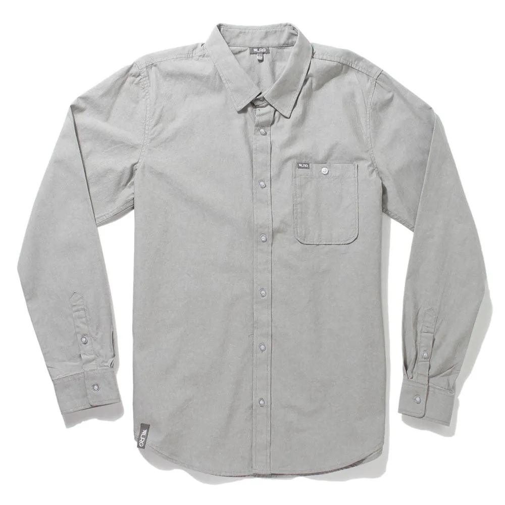 Lrg RC Chambray Long Sleeve Shirt Graphite