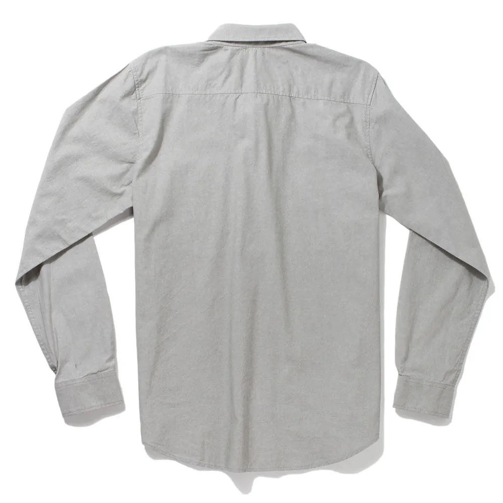 Lrg RC Chambray Long Sleeve Shirt Graphite