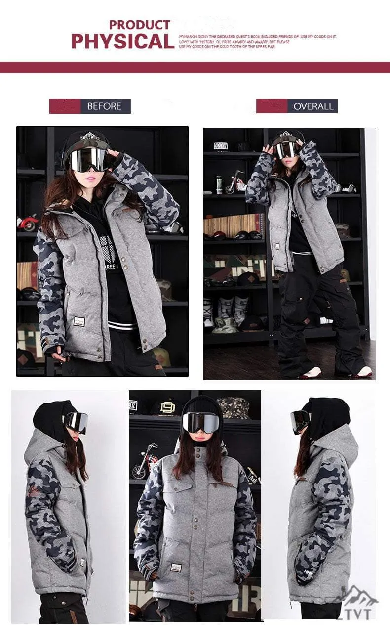 LTVT Thermal Padded Womens Snowboard Jacket