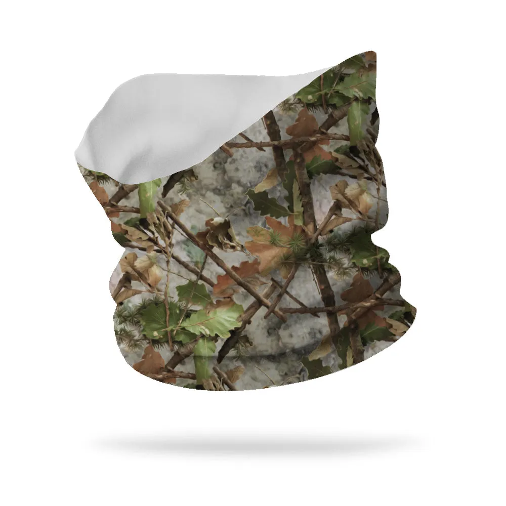 Lycra Hunting Camo Neck Gaiter (12" length)