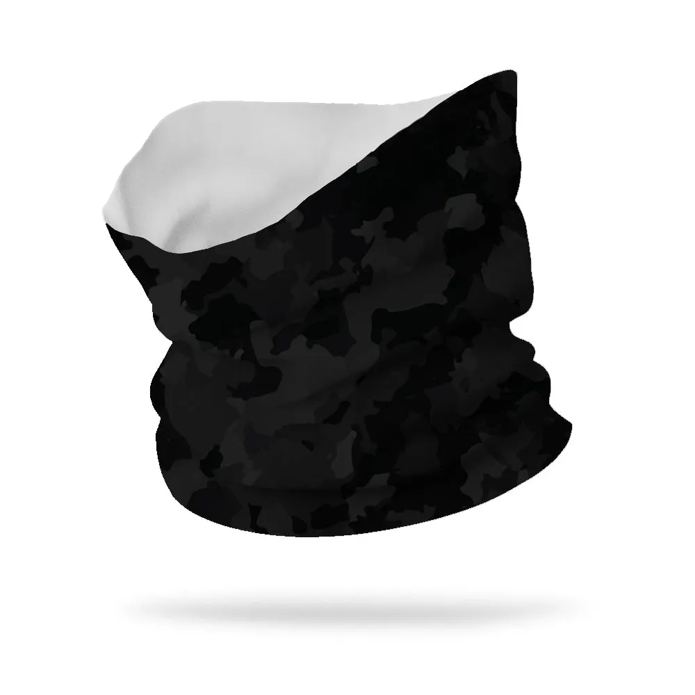 Lycra Night Camo Neck Gaiter (12" length)