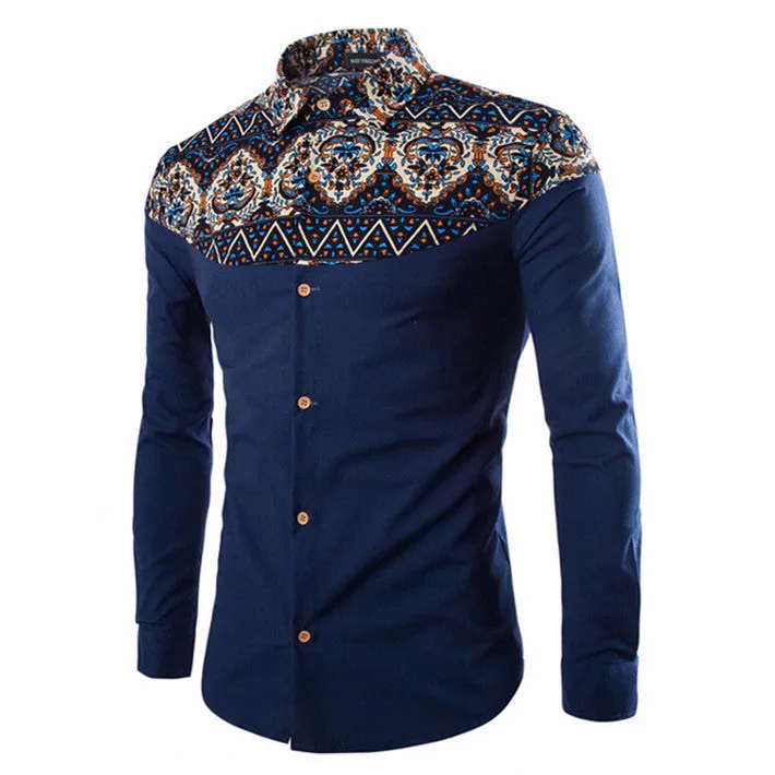 Male Casual Shirt With Print
