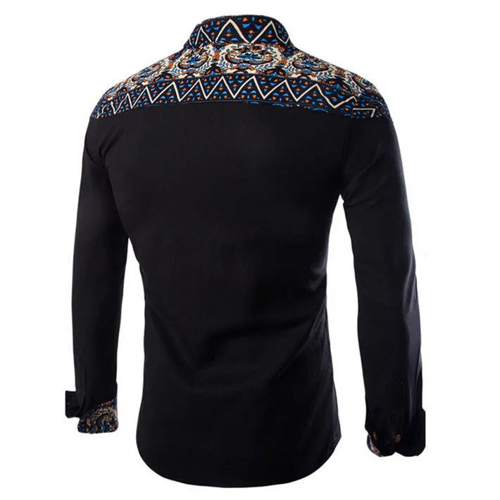 Male Casual Shirt With Print