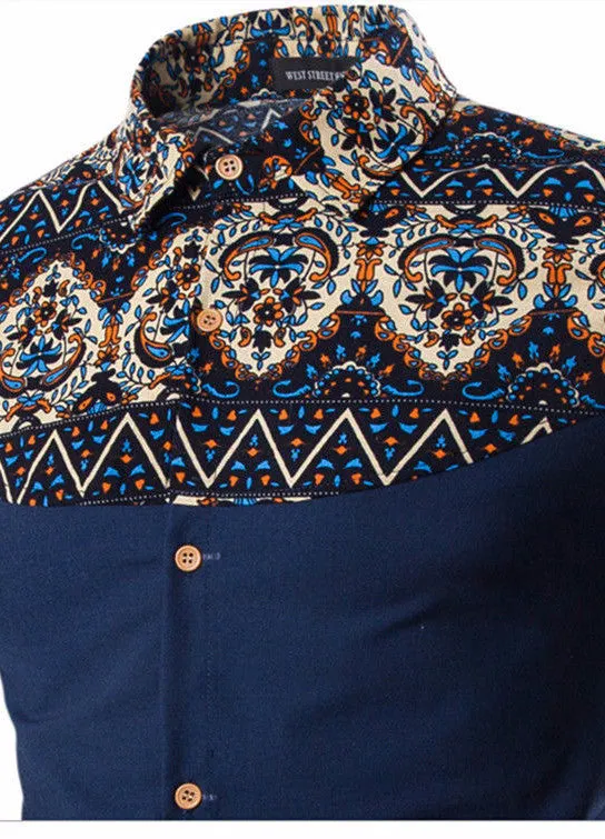 Male Casual Shirt With Print