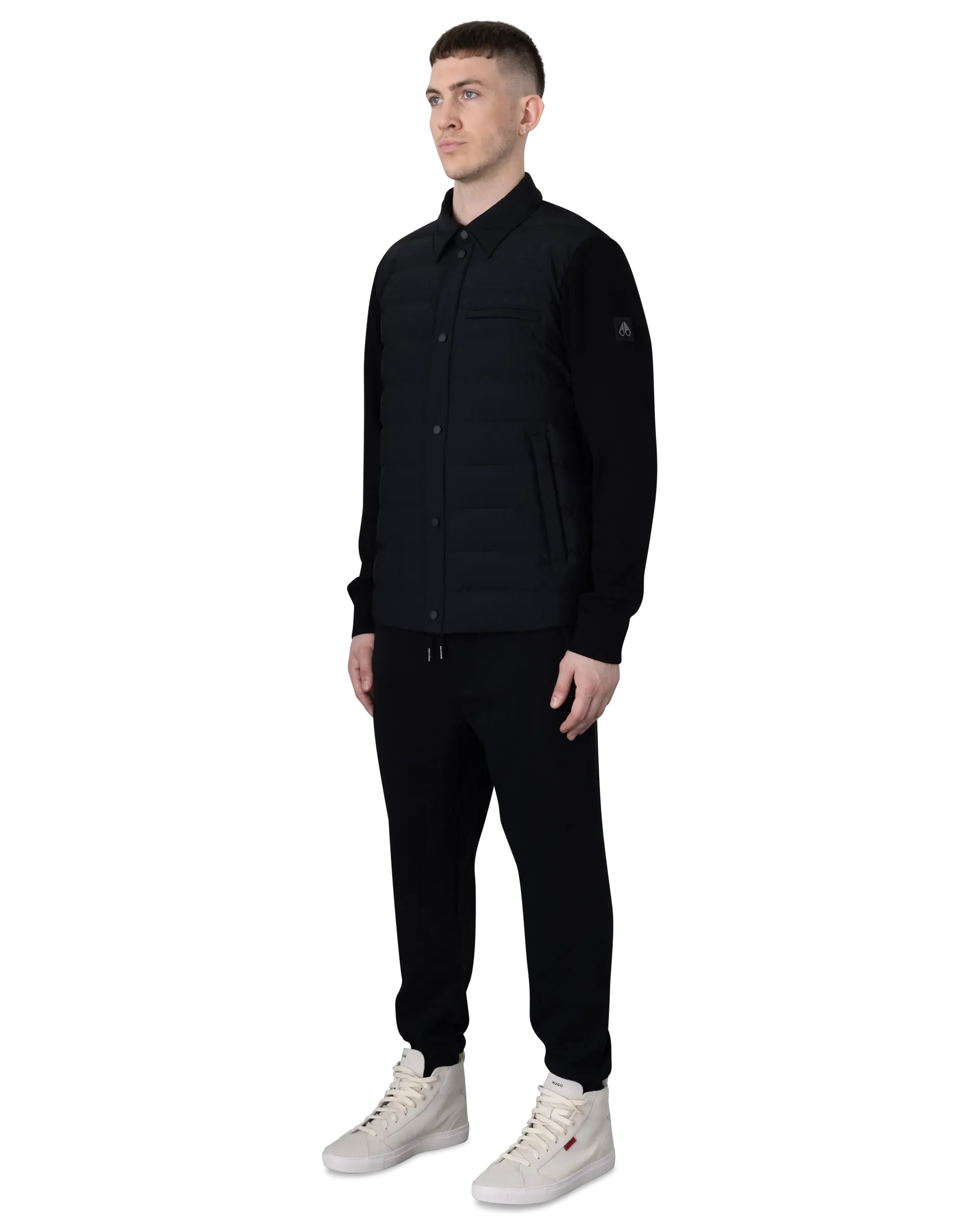 Marble Hybrid Shirt Jacket