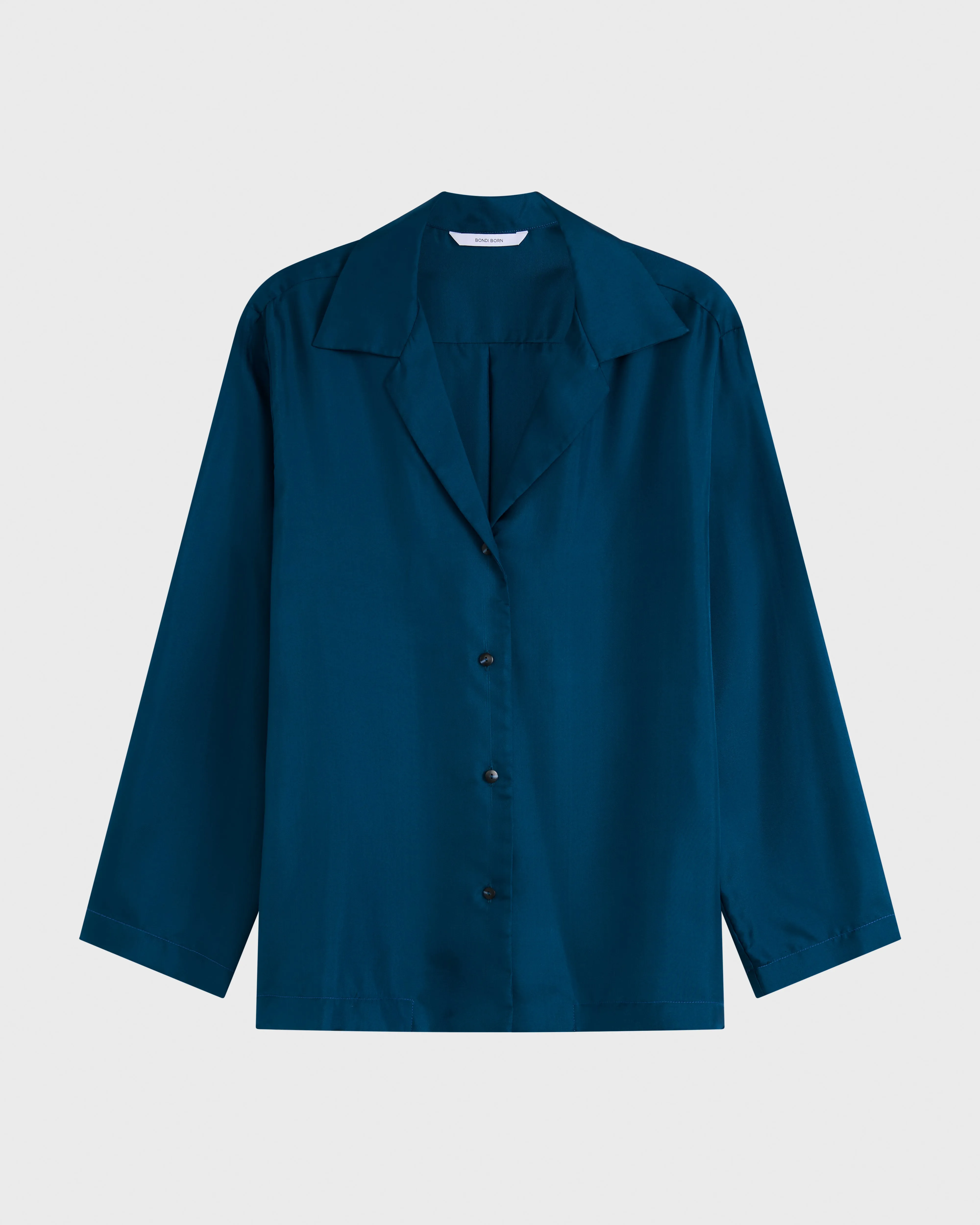 Marfa Silk Classic Shirt - Tropico
