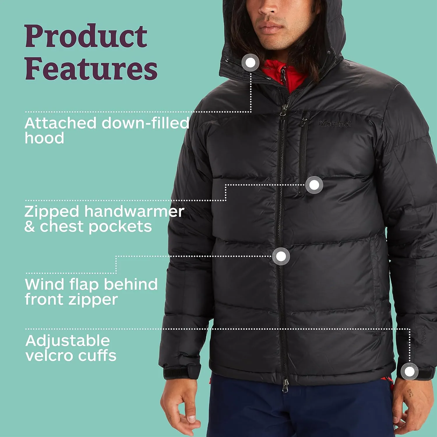 MARMOT Men's Guides Down Hoody Jacket