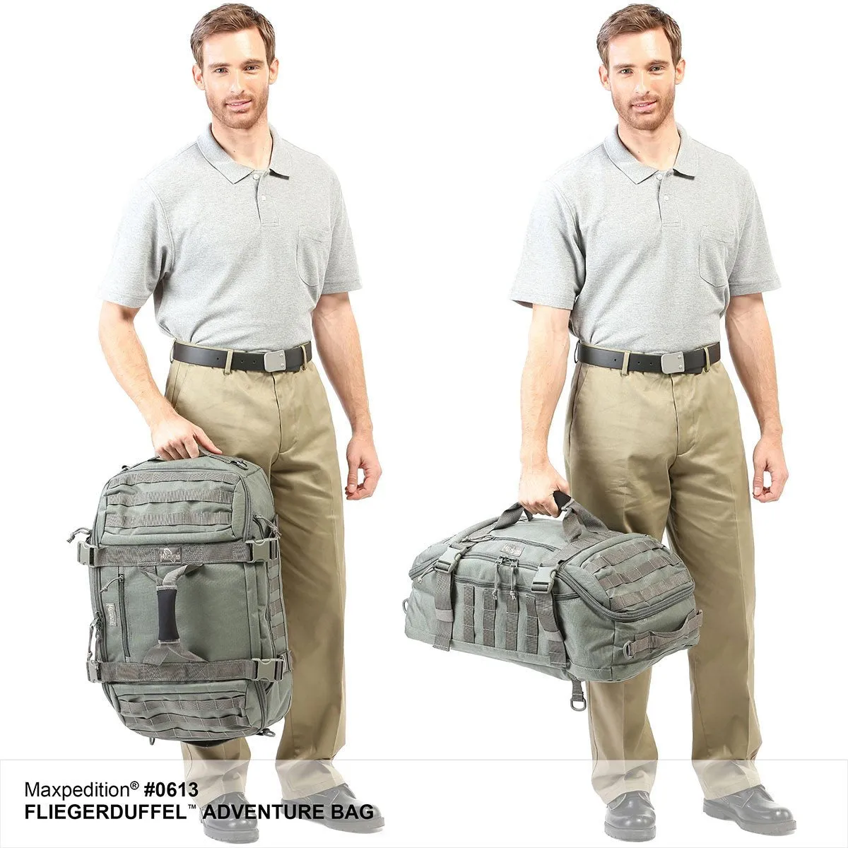 Maxpedition Fliegerduffel Adventure Bag (Black)