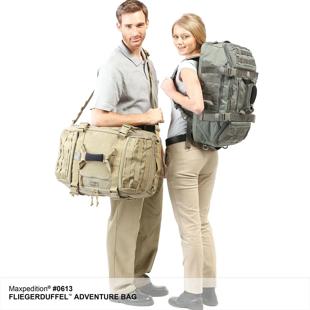 Maxpedition Fliegerduffel Adventure Bag (Black)