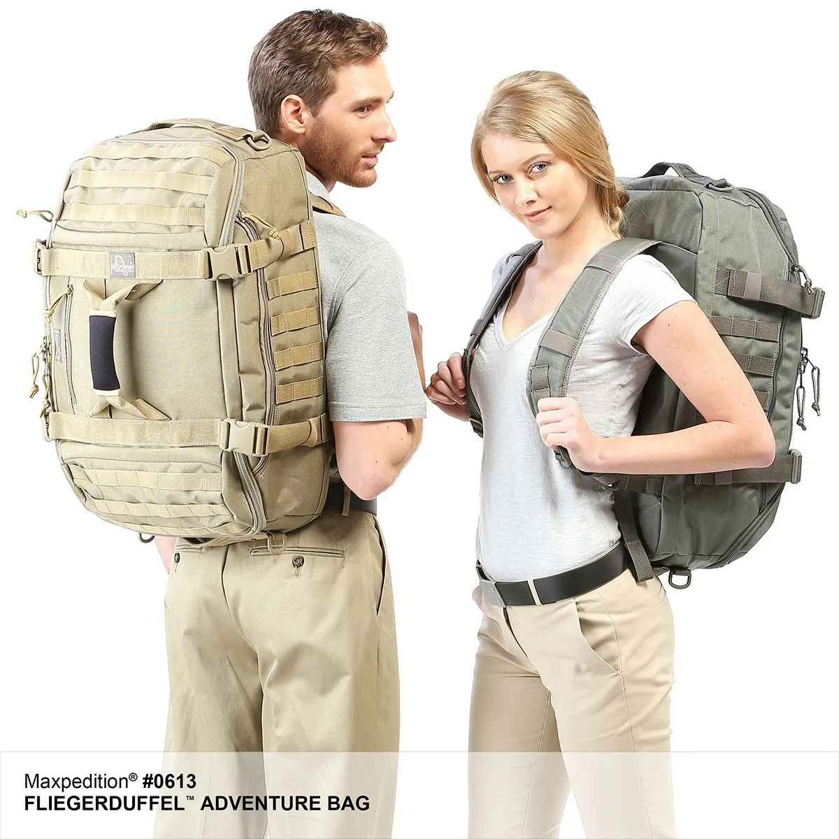 Maxpedition Fliegerduffel Adventure Bag (Black)