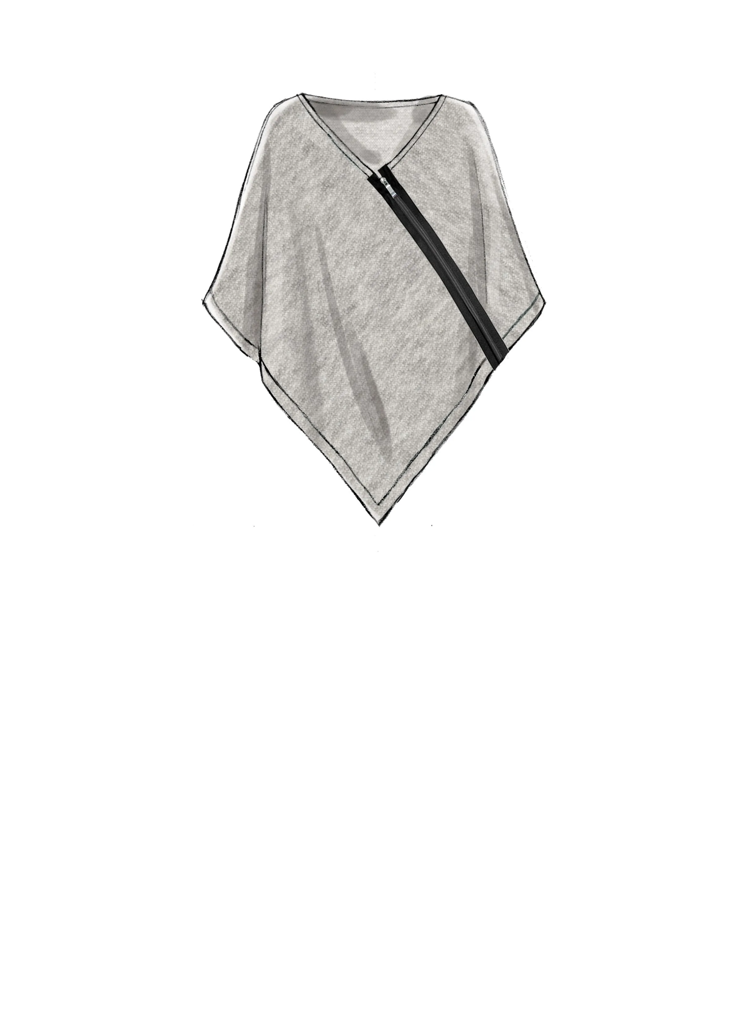 McCall's 7846 Misses' Ponchos Pattern