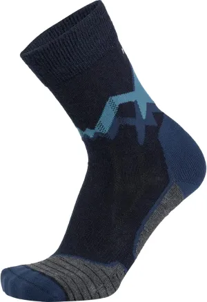 Meindl Men's MT3.5 Lightweight Boot Socks | Hiking | Backpacking | Hunting | Made in Italy, Charcoal