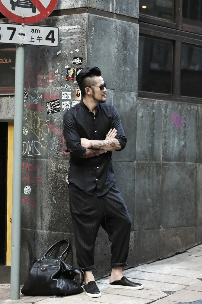 Men's Сasual Cotton Long-Sleeve Shirt