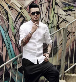 Men's Сasual Cotton Long-Sleeve Shirt
