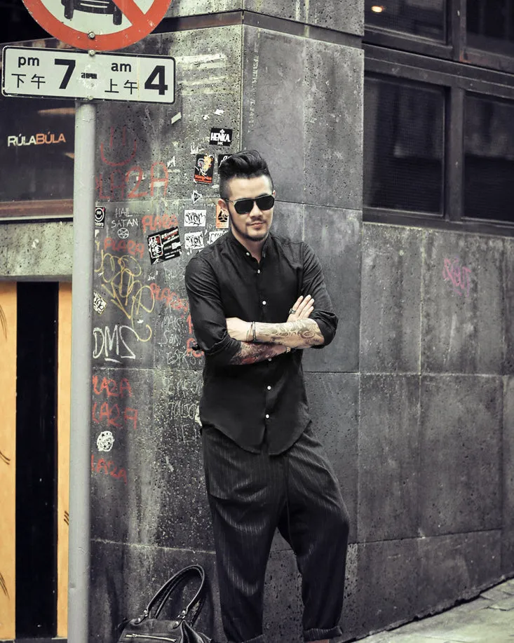 Men's Сasual Cotton Long-Sleeve Shirt