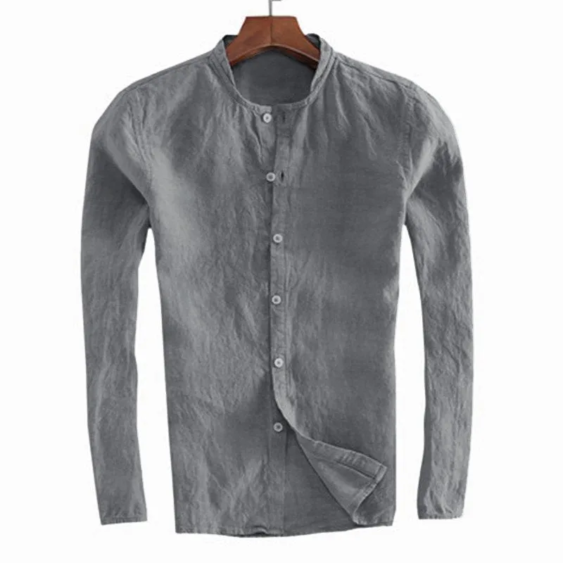 Men's Autumn Casual Long Sleeve Cotton Shirt