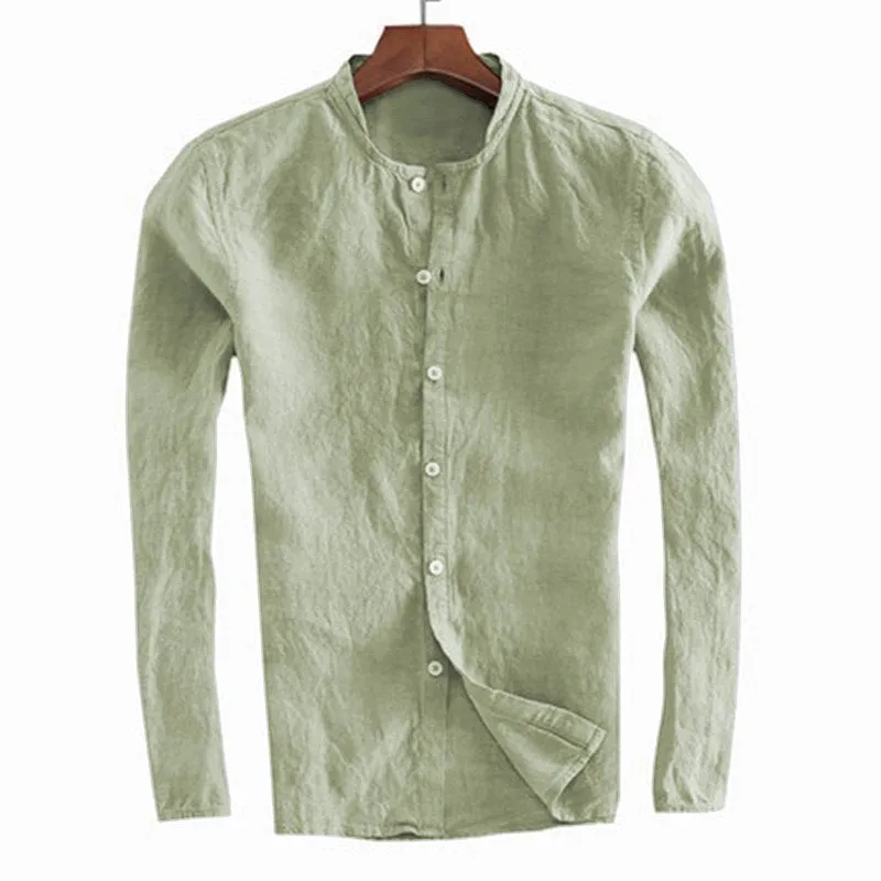 Men's Autumn Casual Long Sleeve Cotton Shirt