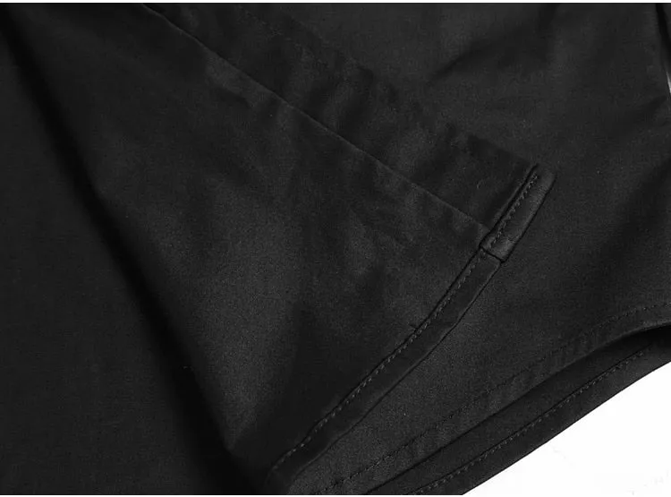 Men's Autumn/Winter European Style Slim Fit  Long-Sleeved Shirt