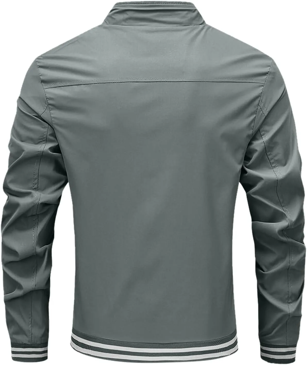 Men's Bomber Jacket Fashion Stylish Lightweight Windbreaker Fall Winter Casual Warm Golf Outdoor Jackets for Men
