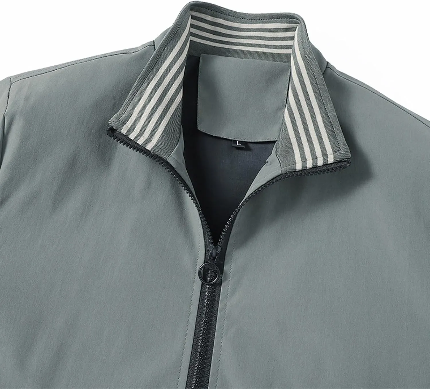 Men's Bomber Jacket Fashion Stylish Lightweight Windbreaker Fall Winter Casual Warm Golf Outdoor Jackets for Men
