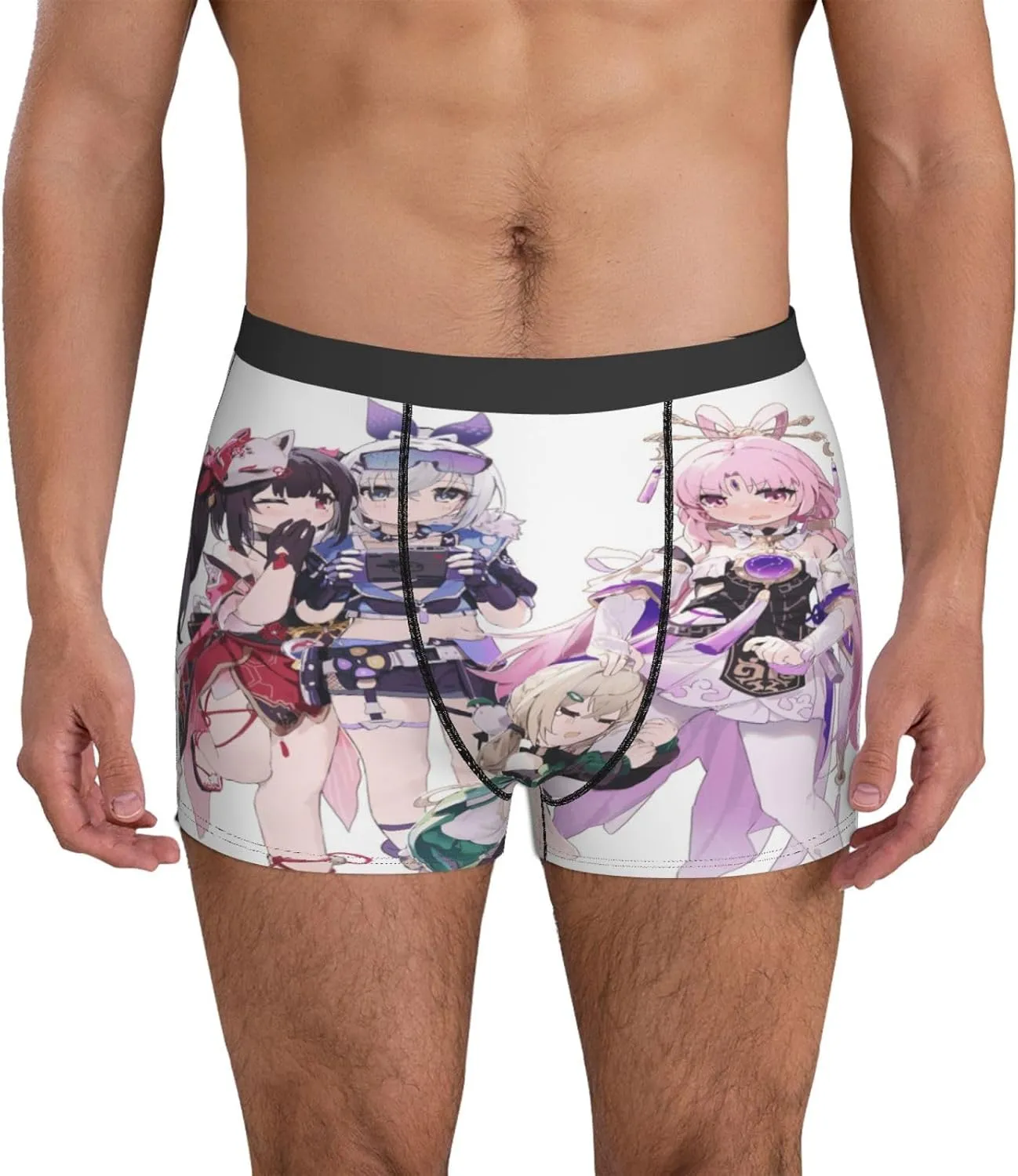 Men'S Boxer Briefs Soft Breathable Stretch Underwear