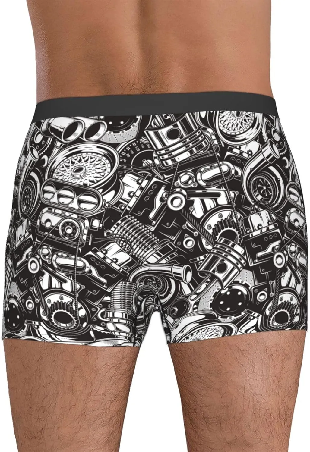 Men'S Boxer Briefs Soft Breathable Stretch Underwear