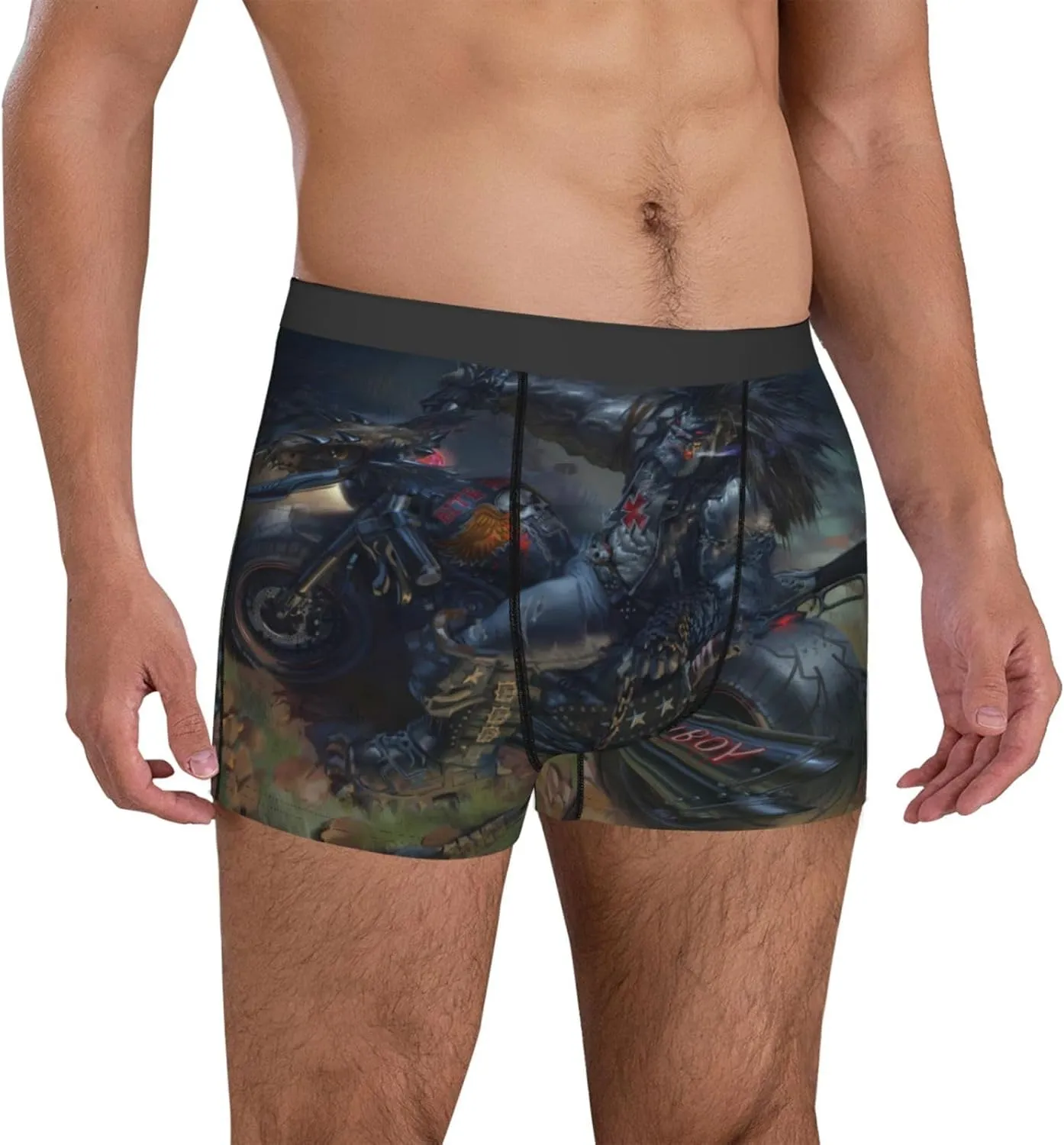 Men'S Boxer Briefs Soft Breathable Stretch Underwear