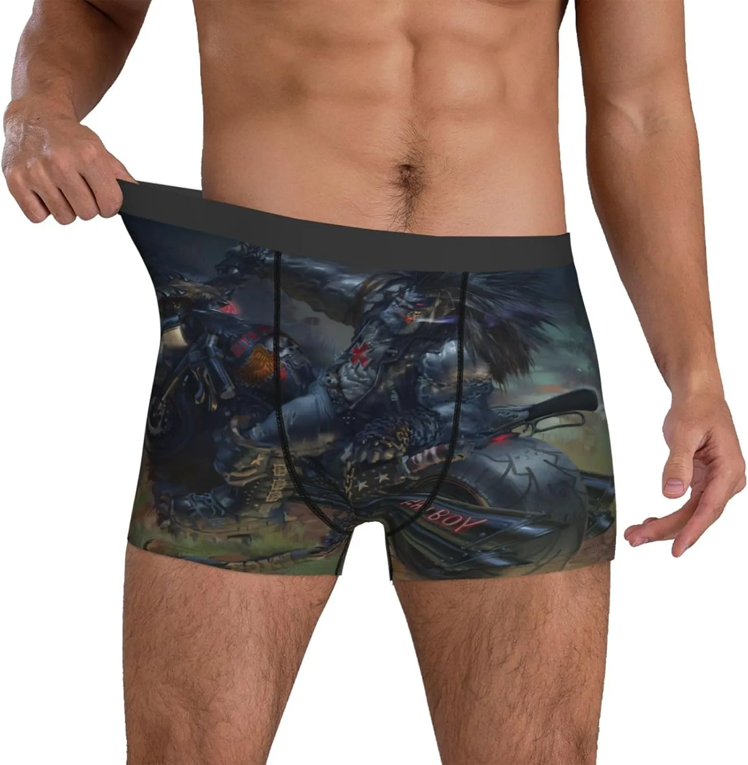 Men'S Boxer Briefs Soft Breathable Stretch Underwear